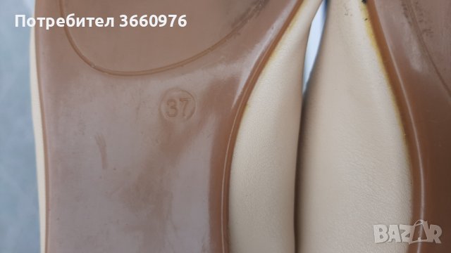 Дамски обувки, тип пантофка, цвят пудра, снимка 6 - Пантофи - 41528819