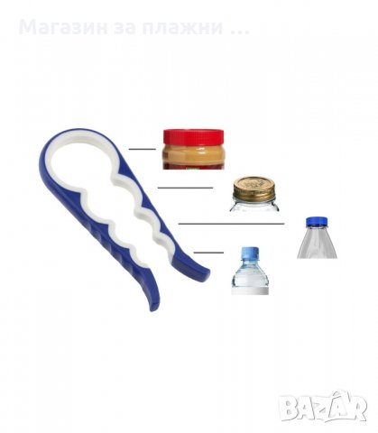 УНИВЕРСАЛНА ОТВАРАЧКА ЗА БУРКАНИ И БУТИЛКИ - код 1610, снимка 3 - Аксесоари за кухня - 34275984