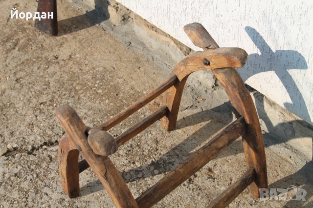 Стар самар за магаре, снимка 2 - Антикварни и старинни предмети - 39663655