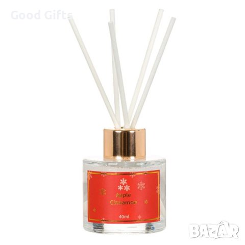Коледно ароматно масло Ябълка и Канела с пръчица - 40мл