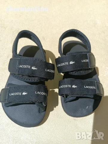 сандали Lacoste N 24 - 11 лв, снимка 3 - Детски сандали и чехли - 50509835
