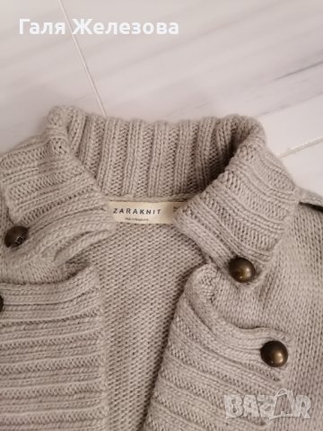 Дълга жилетка на зара , снимка 3 - Жилетки - 38988231