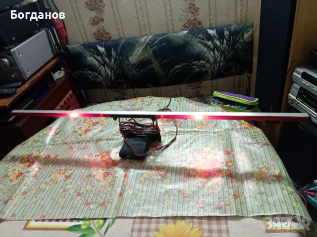 ГОЛЯМ ТРЕТИ СТОП С БЯГАЩА СВЕТЛИНА СЪС СТОЙКА, снимка 4 - Аксесоари и консумативи - 51911365