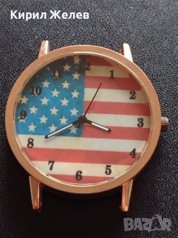 Много красив дамски часовник с Американския флаг перфектен 38015, снимка 2 - Дамски - 40754142