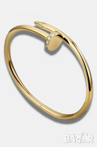 Луксозна дамска гривна Пирон с красиви и нежни камъни, снимка 2 - Гривни - 49257364