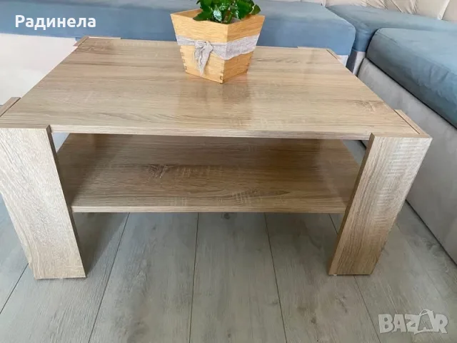 Маса с двулицев плот + два шкафа , снимка 2 - Маси - 56344462