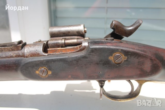 Англииска пушка ''Енфилт'' 1868 г., снимка 14 - Антикварни и старинни предмети - 41435373