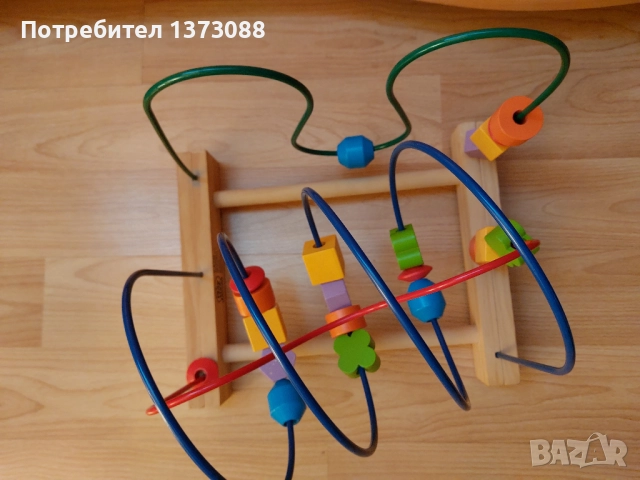 Дървен сортер от Лидл, снимка 4 - Игри и пъзели - 52022939