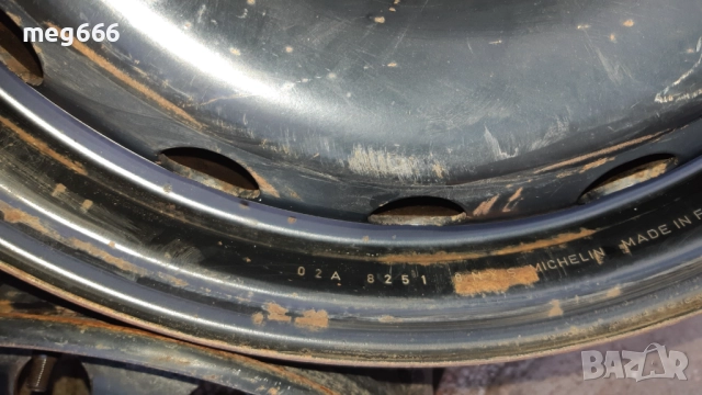 Две джанти от Пежо/Ситроен-4х108, снимка 4 - Гуми и джанти - 52931091