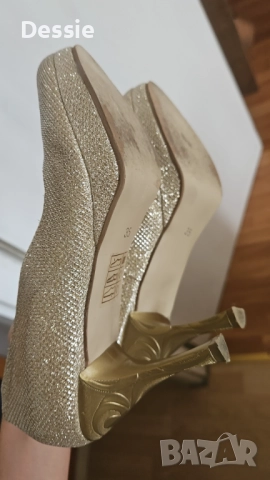 Официални дамски обувки за абитуриентски бал и др., снимка 4 - Дамски обувки на ток - 52415235