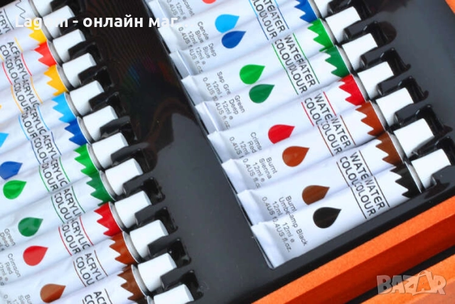 Професионален куфар за рисуване и живопис от дърво, 177 части за творчество MAALEO, снимка 7 - Ученически пособия, канцеларски материали - 52560877