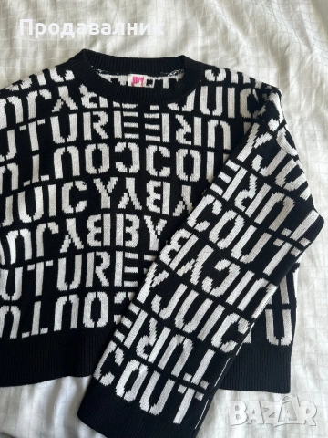 Juicy Couture пуловер фина плетка, снимка 5 - Блузи с дълъг ръкав и пуловери - 53522787