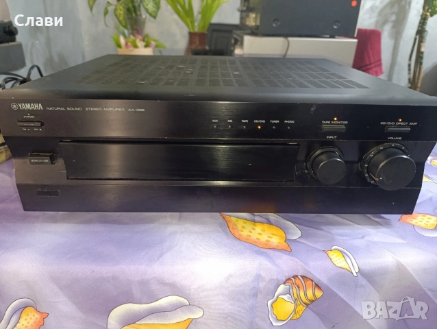 Усилвател Yamaha AX-396 , снимка 6 - Ресийвъри, усилватели, смесителни пултове - 53859463