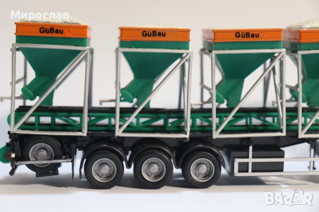 HERPA 1:87 H0 MAN ТИР КАМИОН ИГРАЧКА КОЛИЧКА МОДЕЛ, снимка 11 - Колекции - 50767219