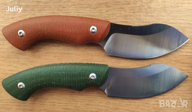 Малък фиксиран нож /шведска стомана/, снимка 9 - Ножове - 40430288