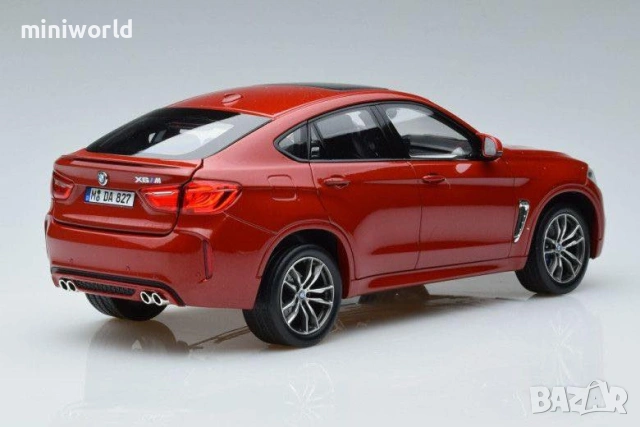 BMW X6M F86 2015 - мащаб 1:18 на NOREV моделът е нов в кутия, снимка 2 - Колекции - 53102120