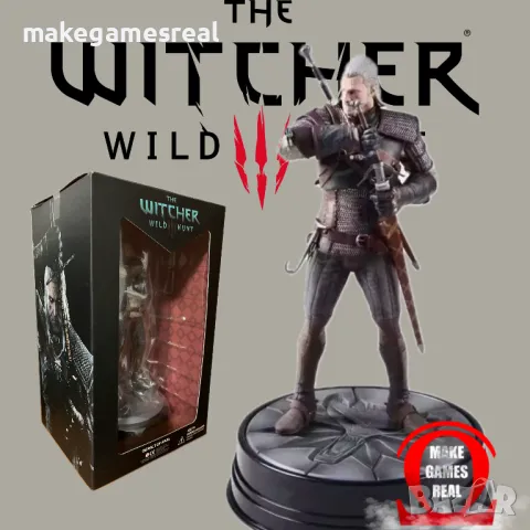 Екшън фигура The Witcher 3 - Gerald