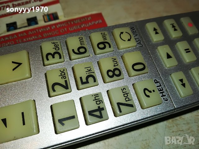 PANASONIC TV REMOTE-SWISS 2712221301, снимка 8 - Дистанционни - 39118349