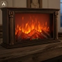 Декоративна LED камина с ефект на тлеещи въглени - уют и стил за вашия дом, снимка 8