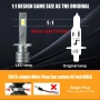 H1 Led автомобилни крушки, снимка 7