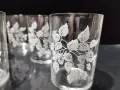 стъклени чаши за стакани подстакани , снимка 4
