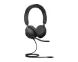 Слушалки Jabra Evolve2 40 SE, Stereo, MS, USB-C, Черни, снимка 4