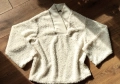 Уникално мек пуловер ZARA Зара, млечно бял, размер М, като нов, снимка 1