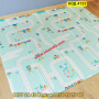 Сгъваемо детско килимче за игра, топлоизолиращо 180x200x1cm - Жираф и Писта с Влакчета - КОД 4133, снимка 10