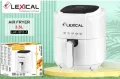 Фритюрник с горещ въздух Lexical Airfryer LAF-3011-1/2 1200W 3.5L бял/черен, снимка 3