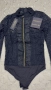 Блуза-боди Black Lace Caramella Fashion, снимка 5