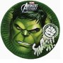 Хълк Hulk Avengers 8 бр големи парти чинии чинийки рожден ден, снимка 1 - Чинии - 40551000
