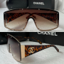 CH дамски слънчеви очила маска с лого , снимка 1 - Слънчеви и диоптрични очила - 44701686