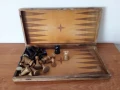 Табла и шах дъска с фигури, снимка 1