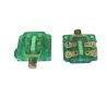 Ключ шау-бау малък незадържащ НО зелен 250V 16A, снимка 1 - Друга електроника - 42530514
