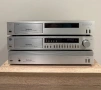 🔊Колекционерски аудио сет Technics - стъпало, предусилвател с тунер и управление + дистанционно, снимка 4