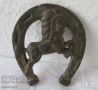 Кон коне, стари конски подкови, гоблен, плакет, мозайка, картина, глава, подкова, фигура статуетка , снимка 14