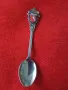 OBERSTDORF Стара КОЛЕКЦИОНЕРСКА ЕМАЙЛИРАНА СРЕБЪРНА ЛЪЖИЧКА За КАФЕ СРЕБРО ПРОБА 800 Германия 42992, снимка 15