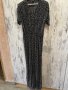 Разкошен нов дълъг елегантен гащиризон точки еластичен плисе рипс , снимка 9