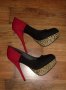 Високи обувки , снимка 1 - Дамски обувки на ток - 40993708