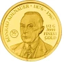 Златна монета "Конрад Аденауер" 2017, снимка 1