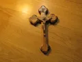 Стар кръст разпятие Исус Христос 18 х 12 см - внос от Израел, Йерусалим, снимка 4