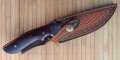 Ловен нож /ръчна изработка и стомана 440C /, снимка 13