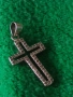 Старо сребърно кръстче 38271, снимка 4