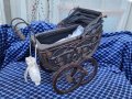 Антикварна количка за кукли, снимка 1 - Колекции - 39105713