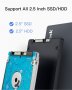 Inateck кутия за 2.5 "SATA SSD, HDD, USB C към SATA адаптер USB 3.0 , снимка 4