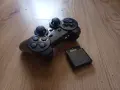 PS2 безжичен контролер+ подарък батерии, снимка 1