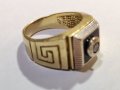 Златен пръстен 14к / 6,55гр, снимка 1