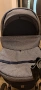 Комбинирана детска количка с всички екстри 3в1-дъждобран,човалчета,комарник,чанта..., снимка 7