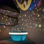 Цветна LED нощна лампа НЛО проектор със звездно небе, звезди и луна за детската стая и спокоен сън, снимка 1