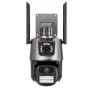 2 броя - Камера с двоен екран 8MP, приложение ICSee, снимка 3
